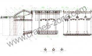 Convenient Assembly OEM Form Traveller System For Free Cantilever Construction