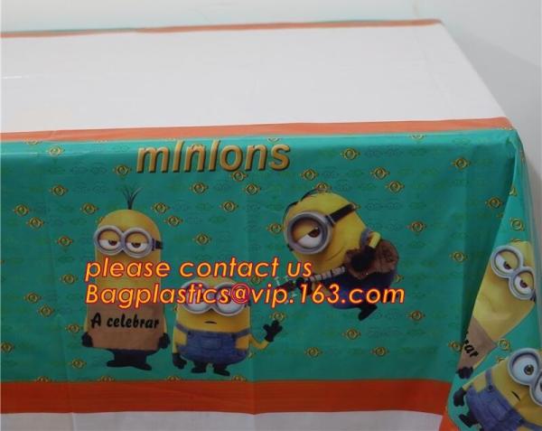 Vinyl Christmas Happy Halloween Banquet Event & Party Supplies Decoration Ployester Tablecloths Table Cover picnics
