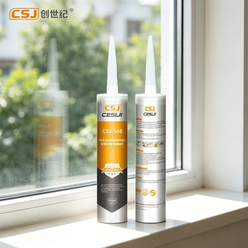 Multi-purpose Acetic Silicone Sealant - Excellent Adhesion And Resistance To UV