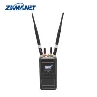 1Transmissor sem fio portátil de imagem de vídeo HD de.4GHz 1W com encriptação AES e taxa de dados de 82Mbps
