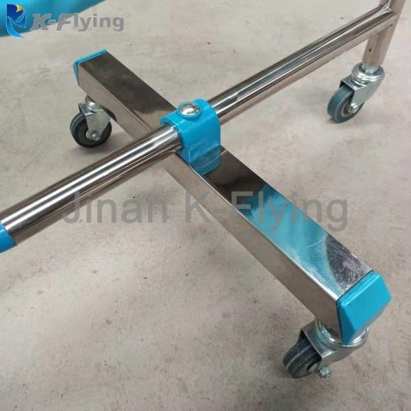 Stainless Steel Hospital Tools And Equipments 4 Fold Hospital Ward Screen