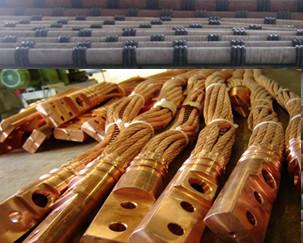 Ladle furnace Heavy - Current Water Cooled Power Cable Rated High Voltage With Hose Fit Surge Protection