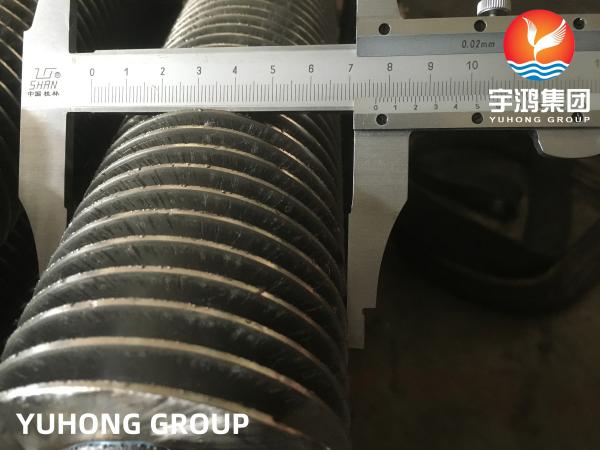 ASME SA213 T12 Low Embedded Fin Pipe Tube For Heat Exchangers Customised