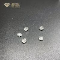 Diamante sintético sintético branco áspero de 2 quilates de Diamond Big HPHT do laboratório de VVS