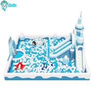 Eco Friendly Commercial Indoor Playground Equipment Snow Themed