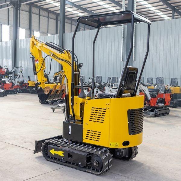 EPA Electric Mini Excavator Small Digging Machine ODM  1711mm Rotation Radius