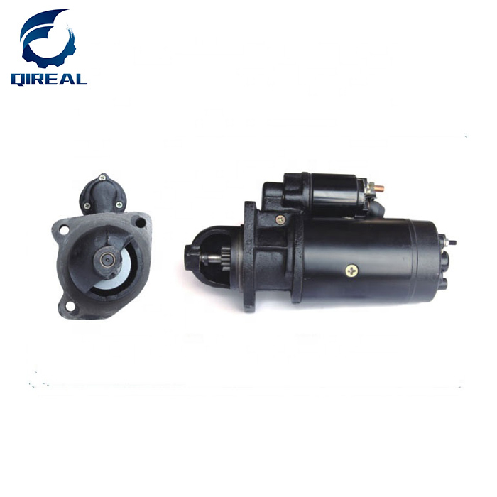 Мотор стартера MEC210 экскаватора двигателя дизеля EC240 D6D 0001-368001 24V 4KW 9T для EC210 EC210B EC240
