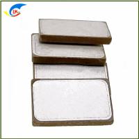 24*15*3mm Thermistore PTC pour le chauffage des véhicules à énergie 30K-90KΩ Plaque de chauffage à électrode d'argent