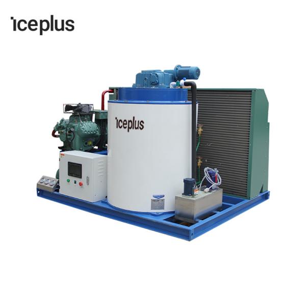 5000kg 5 Ton Industrial Flake Ice Maker CE Standard Eco Friendly