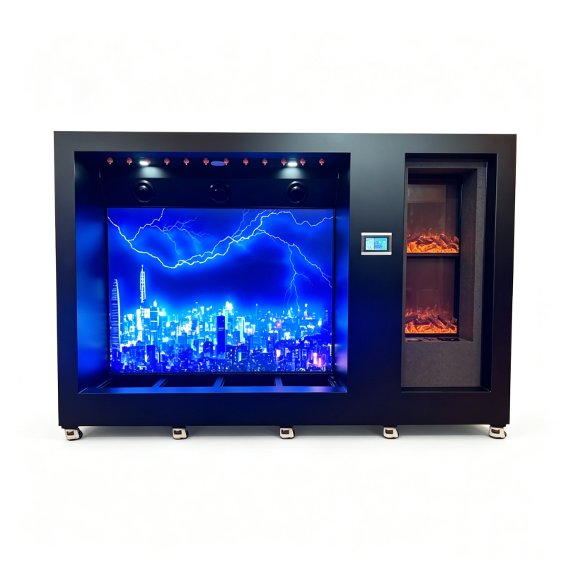 Door Window Storm Test Chamber Building Sash Tempest Simulation Tester Simulate Typhoon and Heavy Downpour Testing Machine