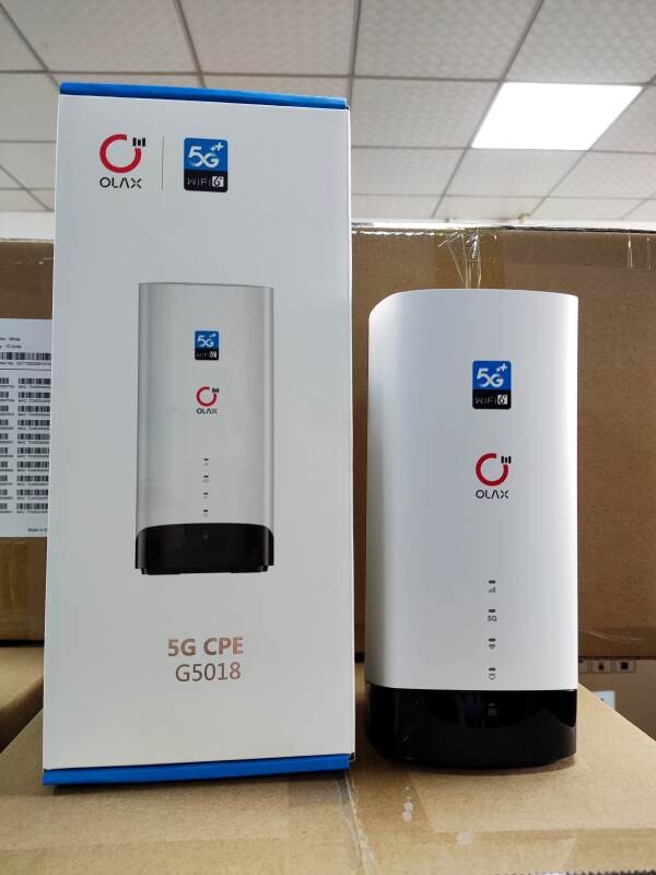 Olax 4G 5G CPE G5018 Dual Bands Enterprise 1200Mbps 5g Wi-Fi роутер со слотом для SIM-карты