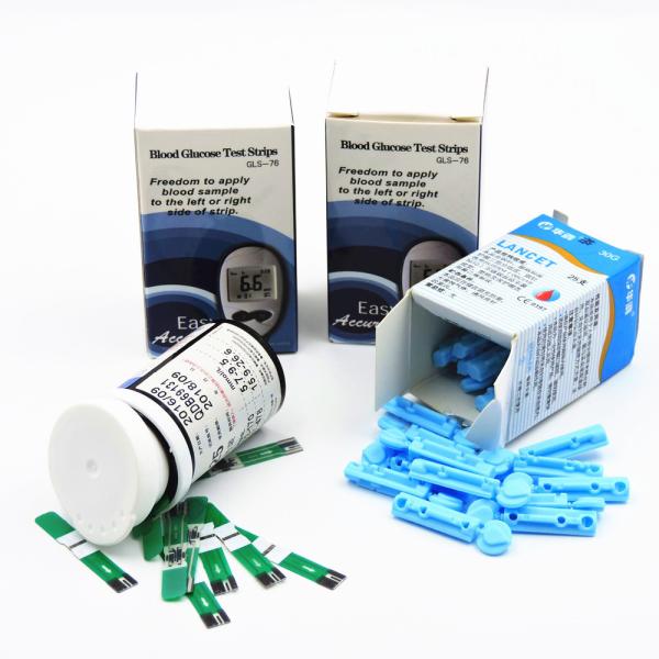 Hot selling sugar level glucose monitor digital  blood glucose monitor for medical daily check home care medical equipment