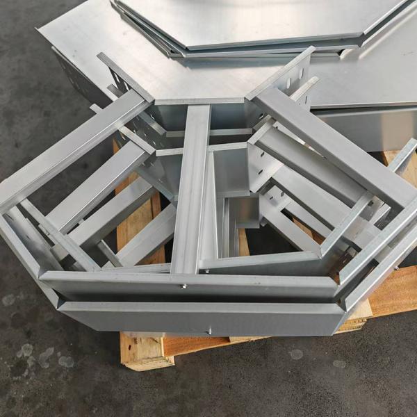 Rectangle Cable Tray Accessories with Custom Side Rail Height in Cast Iron Forged Carbon Steel Material