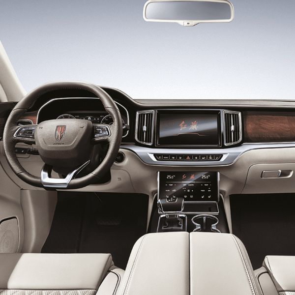 Carros Hongqi HS7 SUV de tamaño mediano-grande gasolina más 48V sistema híbrido ligero HS7 LED eléctrico R19 5035*1989*1778mm Tamaño del neumático R19