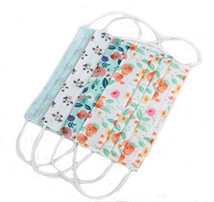 Breathable Disposable Earloop Face Mask For 3 - 10 Years Old Kids