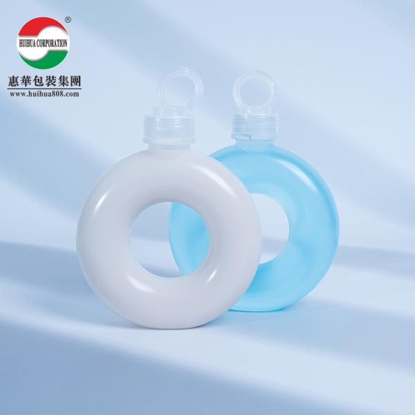 Bouteille en PP transparent de qualité alimentaire de 500 ml pour jus de fruits et boissons
