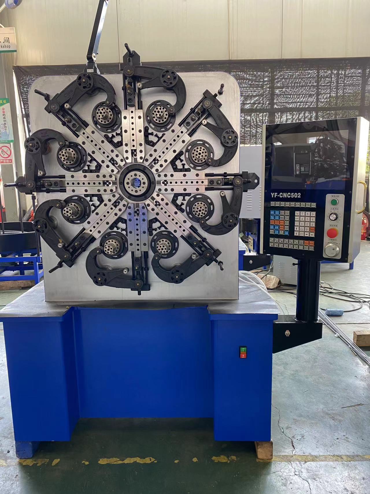 Гибочная машина провода CNC оси 3D HWASHI 7 для 2 до 6mm/провода 3 до 8mm