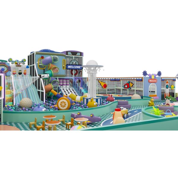 Customizable Ocean Themed Indoor Playground Easy Installation For Shopping Malls