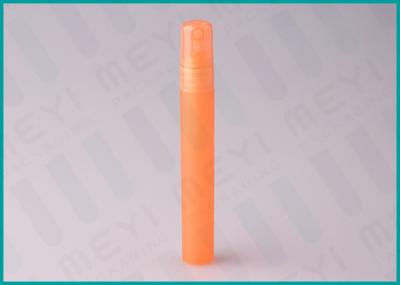 Empacotamento alaranjado da garrafa de perfume 10ml reciclável nenhum escape com bomba do pulverizador
