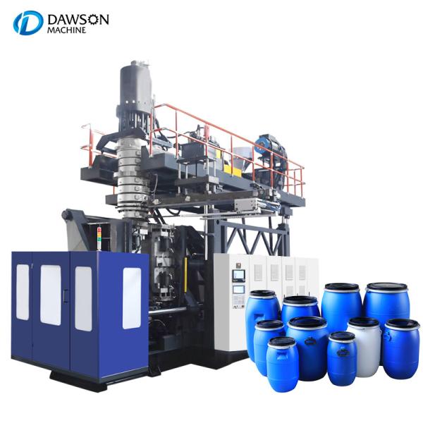 High Speed 220L Double Ring Oil Chemical Drum Tank Extrusion Blowing Making Machine