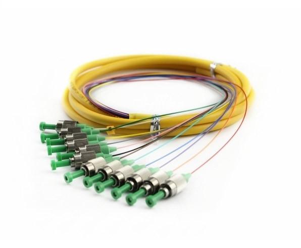 High Reliability Optical Cord Pigtail Fiber Optic Cable FCAPC Connector