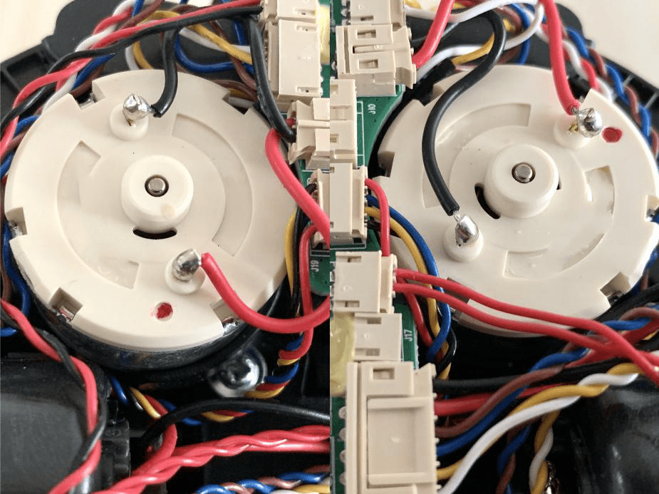 Moteur de brosse latérale d'aspirateur RK-500TB diamètre Φ32mm Moteur électrique à courant continu micro brossé