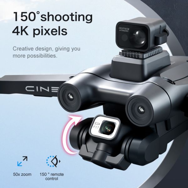 I8 Max Rc Drone 4k Camera Gps Return 5g Wifi Fpv 360 Laser Obstacle Avoidance 25min Flight 1.5km Long Range Brushless Quadcopter