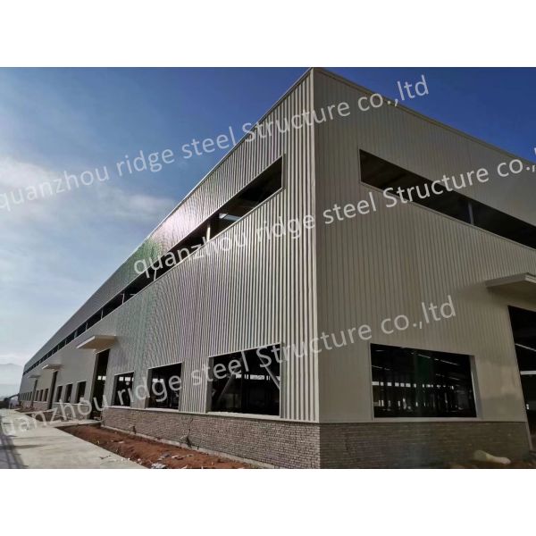 Light Steel Structure Prefabrication Metal Factory Portal Frame Steel Structure Workshop Building Custom Metal Buildings