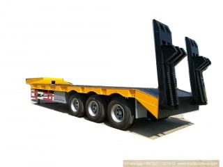 Gooseneck Lowbed Trailer Dolly for Heavy Duty Heavy Machine Lowbed Semi Trailer 80 ton  100Ton WhatsApp:8615271357675