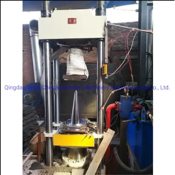 Automatic Pressure Control Vulcanizing Press for Rubber Road Cones