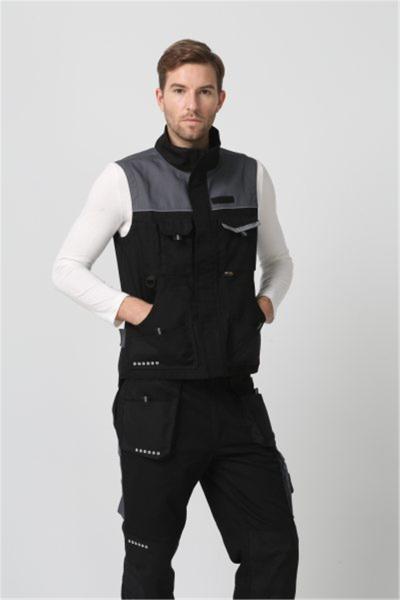 Indoor And Outdoor Work Vest With Pen Compartments