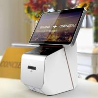 Sistema Android 10 pulgadas de hotel de facturación en la tarjeta distribuidor de quiosco con impresora térmica