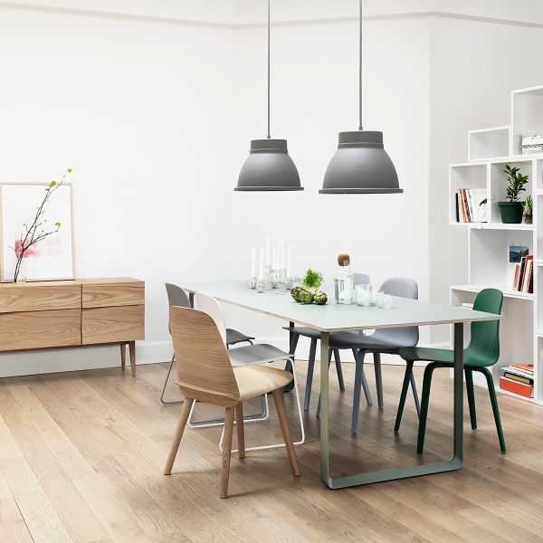 Dining Furniture Muuto Nerd Chair , Classic Colorful Modern Wood Chair