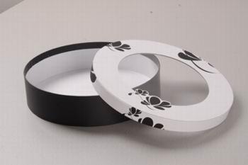 Special design rigid cardboard paper gift box,tube box with pvc window for gift packaging