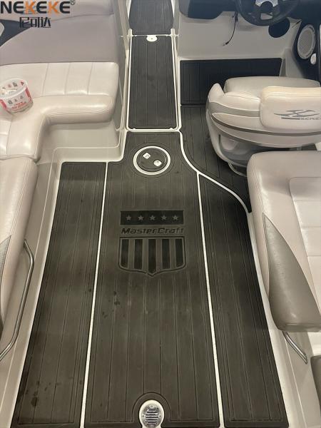 6mm Thickness 3000-Hour UV Resistant Self-Adhesive Marine EVA Flooring Boat Deck Mat for Mastercraft X15 Cockpit