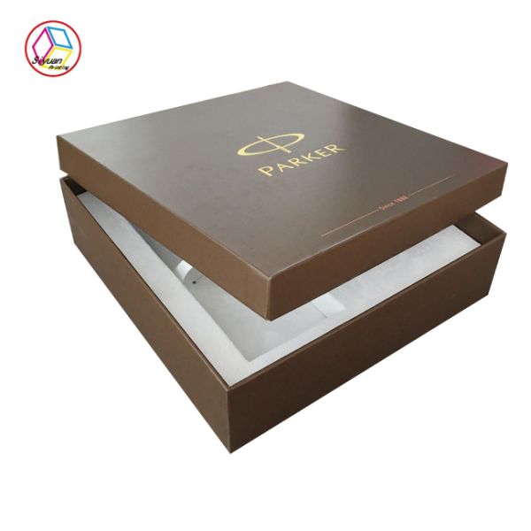 Плоская косметическая подарочная коробка/портативный ящик для хранения макияжа подгоняли вставку