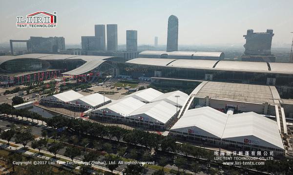 barraca de 30m e de 40m com as paredes duras do ABS ou as de vidro usadas para o cantão justo e o outro negócio do arrendamento da exposição