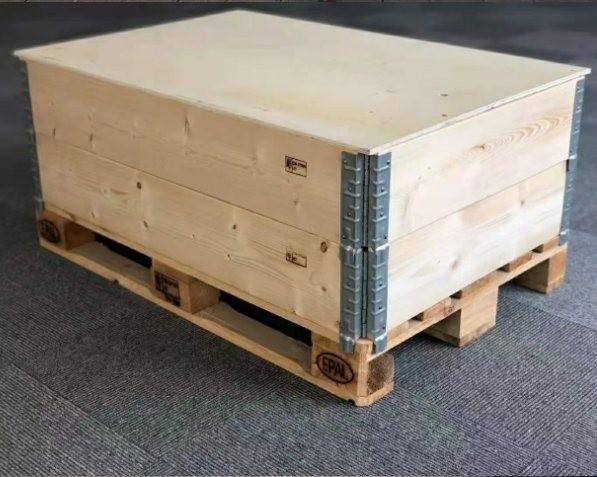 Surrounding Hoarding Wooden Pallet Crates Collar Pallet Strong Hinge Wooden Box