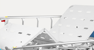 2150MM 250KGS Пять функций Электрическая больничная кровать для пациентов Использование интенсивной терапии