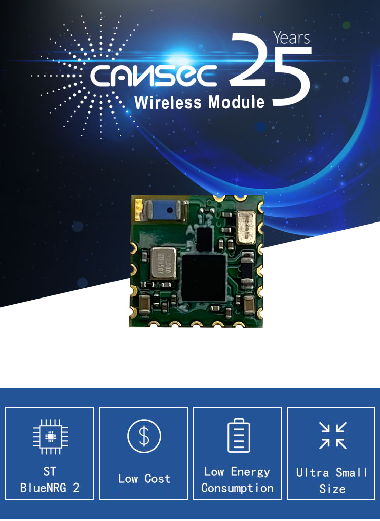 низкая мощность Bluetooth протокола модуля ST 6dBm BlueNRG 234 Multi ультра небольшая
