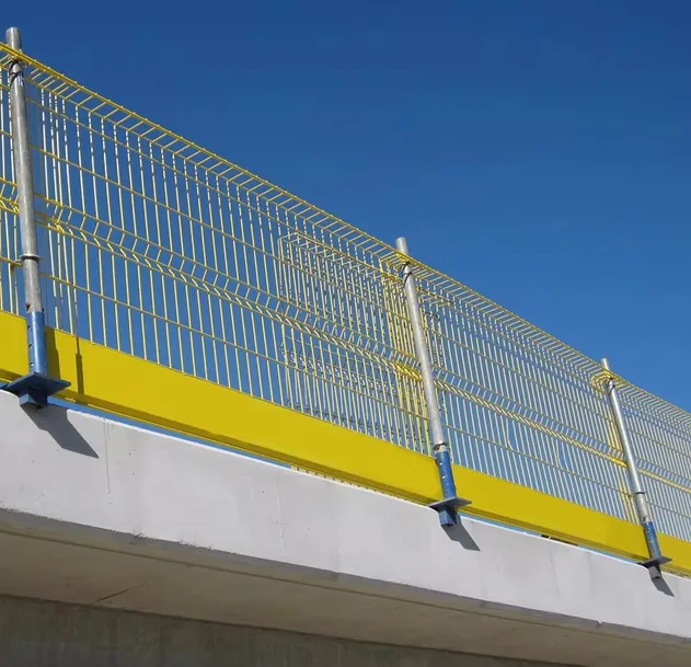 Customized Fall Restraint Temporary Safety Edge Protection Barrier Q235 for Construction
