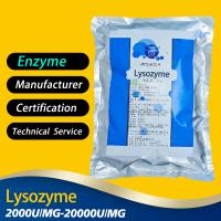 Enzymes dans le blanc d'œuf 20000U/MG Lysozyme Fabricants personnalisés de qualité alimentaire et de qualité pharmaceutique fournissant l'enzyme Préparation de l'échantillon