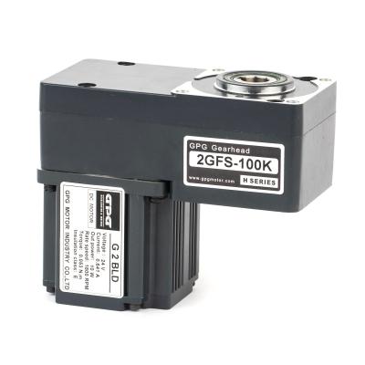 IP44 Rated AC Gear Motor With 1400-1700rpm Input Speed And 100MΩ Min Insulation Resistance