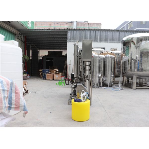 1m³/H Brackish Demineralized Water Treatment Plant With UV Lamp Sterilizer