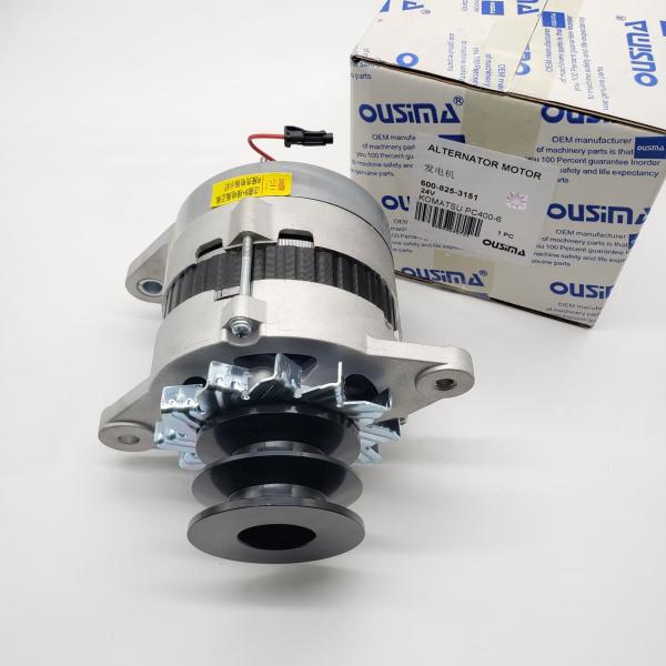 600-825-3151 24V Alternator Motor For Excavator Komatsu PC400-6