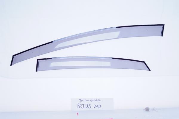 PMMA Injection Truck Window Vent Shades Dark Smoke  For Toyota Prius 2009-2015