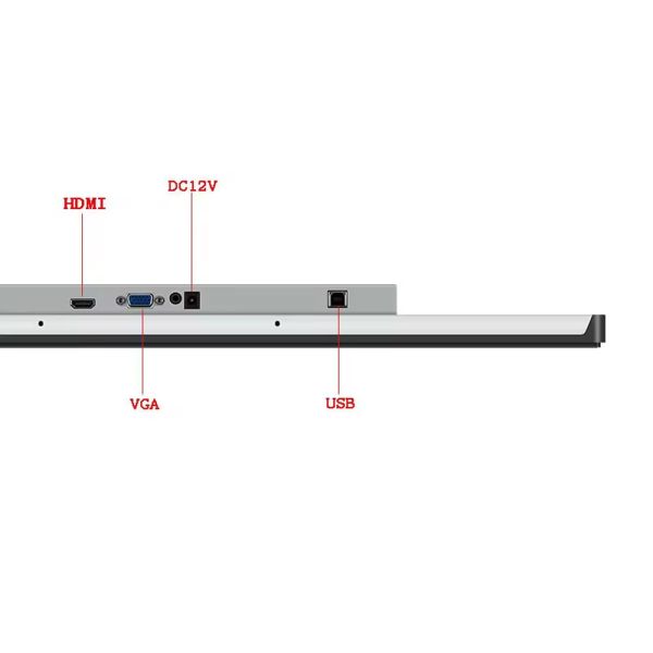 10.4 Inch 4:3 Screen Ratio 800x600 Industrial Touchscreen Display Open Frame Waterproof  800Nits For Outdoor