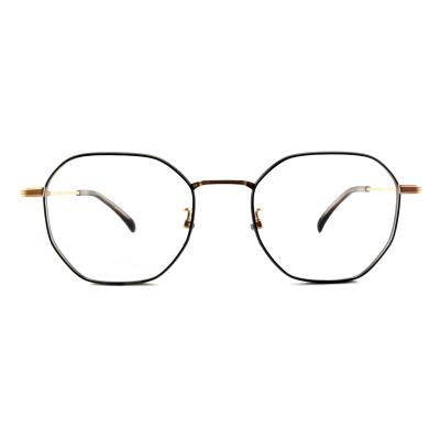 Cadros de óculos de titânio quadrado, Unisex, Cadros de óculos leves
