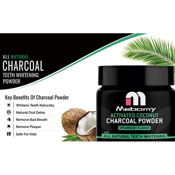 Естественные зубы угля кокоса забеливая порошок для того чтобы извлечь пятна зуба