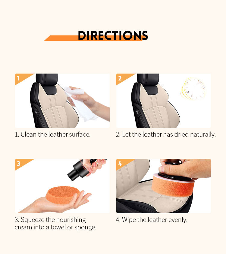 Безопасность и охрана окружающей среды кормя наградной кожаный лосьон 250ml сливк проводника